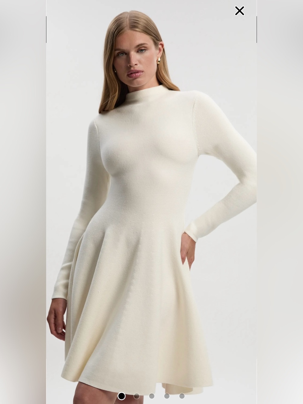 Karen Millen viscose blend full circle dress